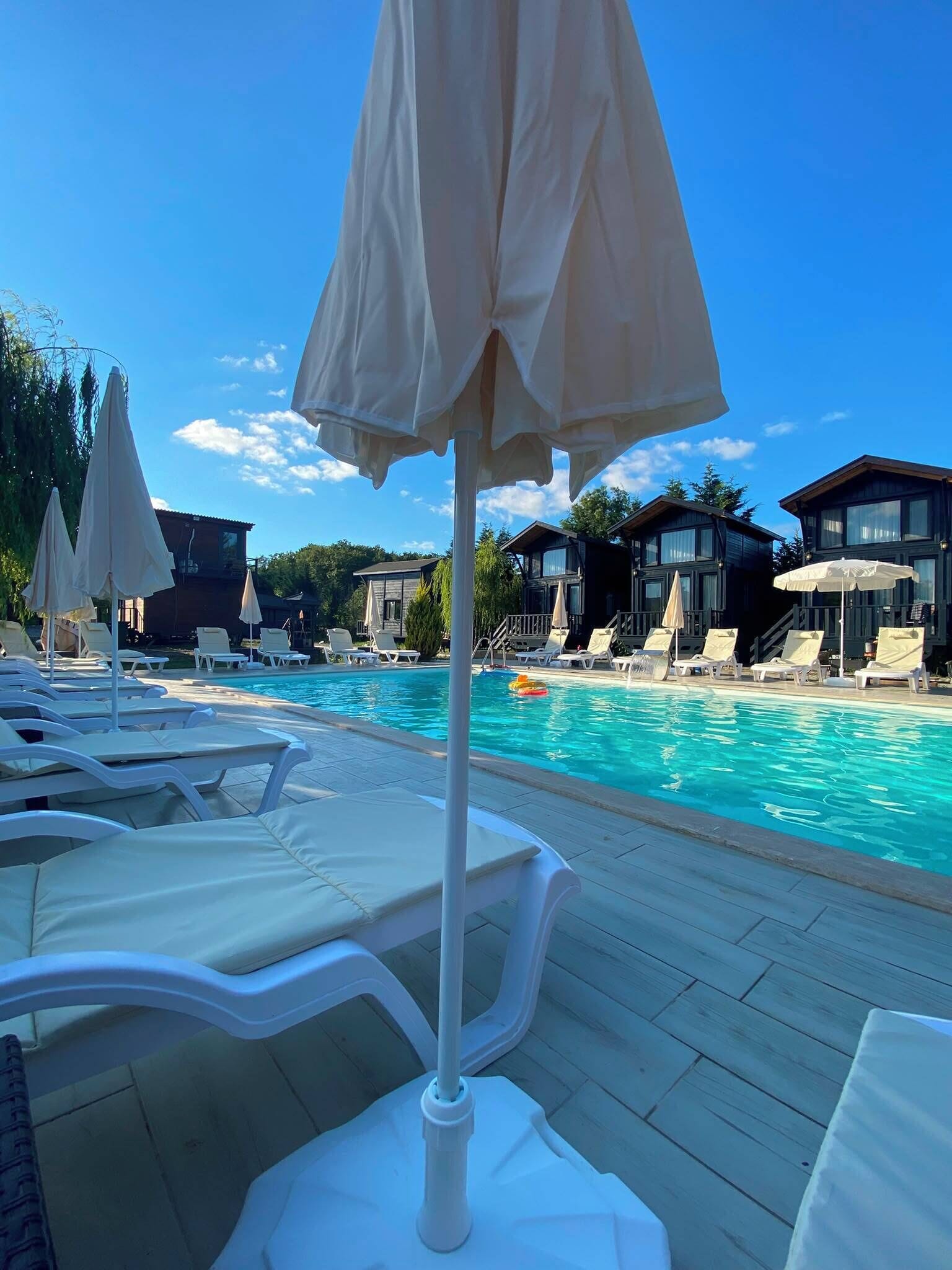 Family Quadruple Room, Pool View | Hypo-allergenic bedding available, Select Comfort beds, soundproofing