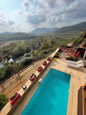Luxury Bungalow, 1 Bedroom, Pool View | Hypo-allergenic bedding, Select Comfort beds, individually decorated - Agva Heaven Hill (Sile)