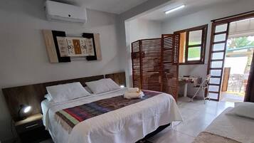 Deluxe-Chalet, Balkon, Poolblick | 1 Schlafzimmer, hochwertige Bettwaren, Pillowtop-Betten, Minibar