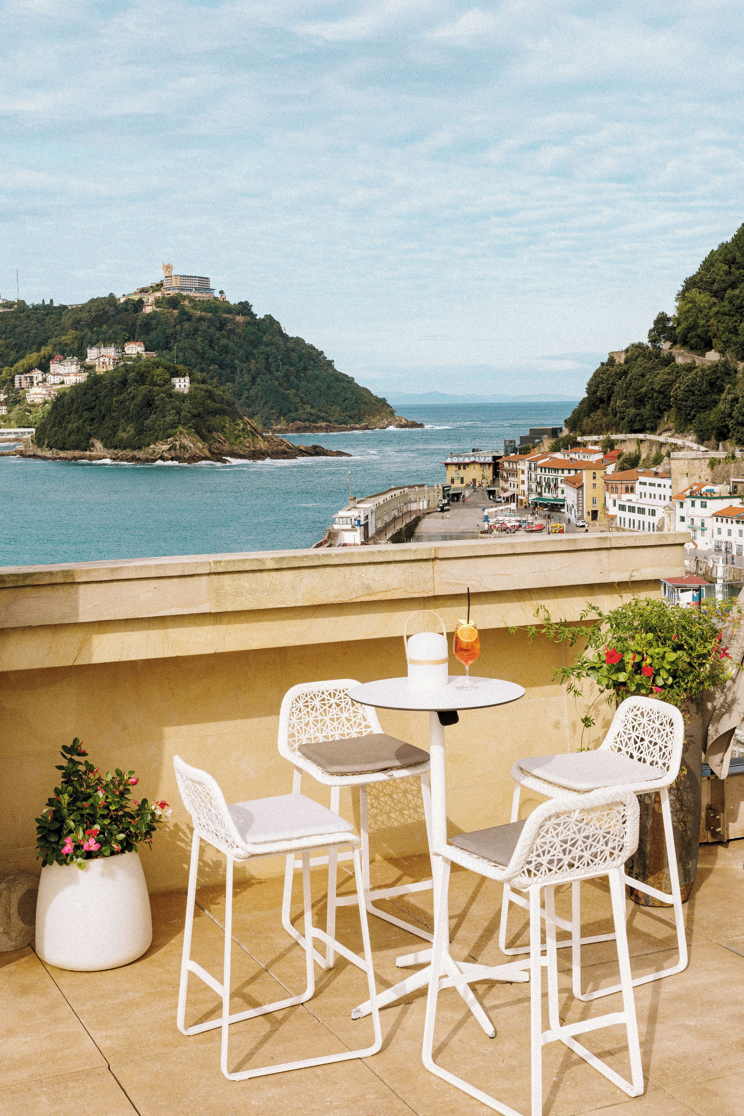 Terrasse sur le toit