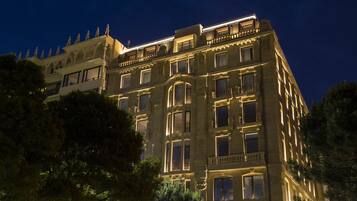 Voorkant van accommodatie