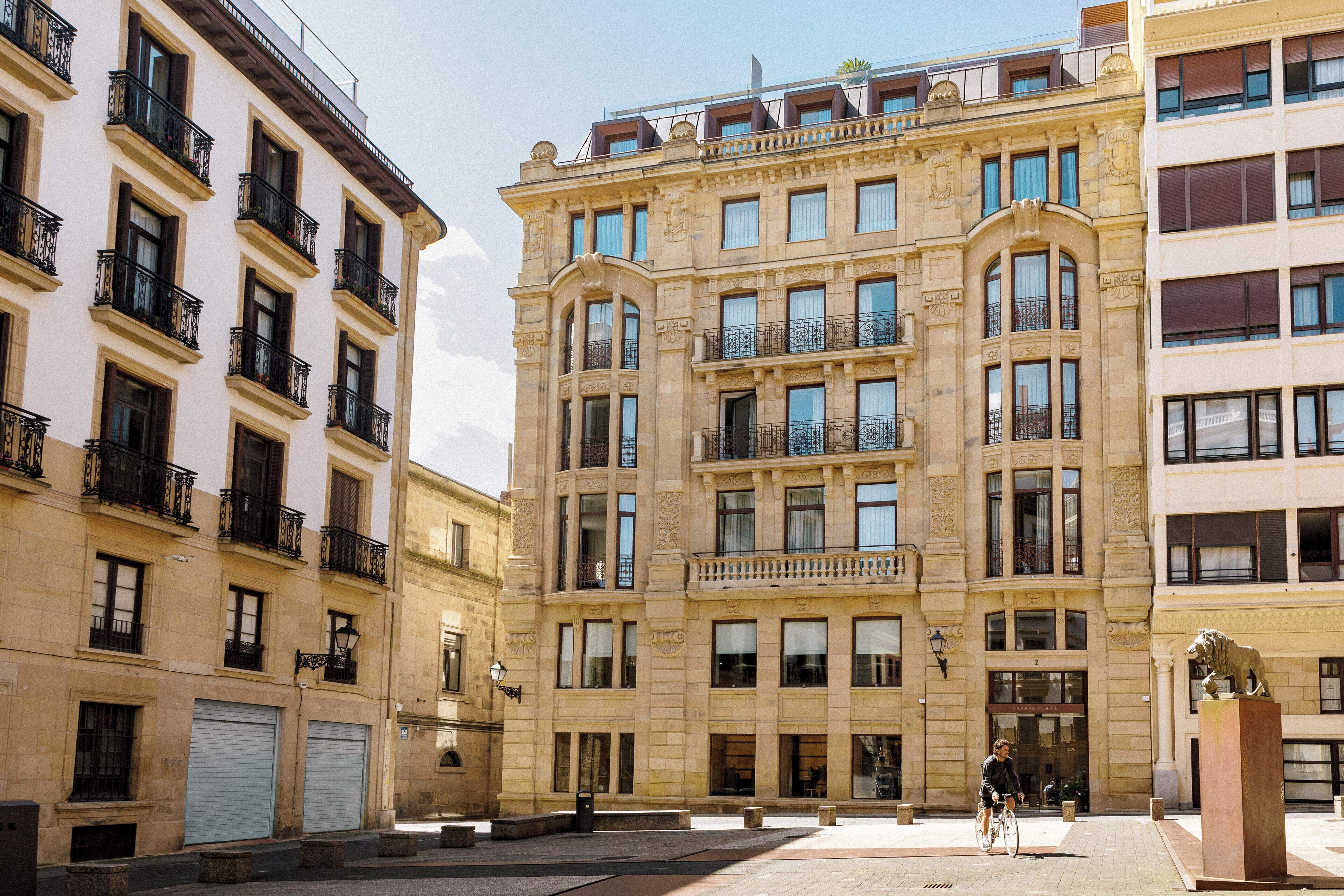 Fassade der Unterkunft