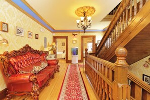 Sitteområde i lobbyen