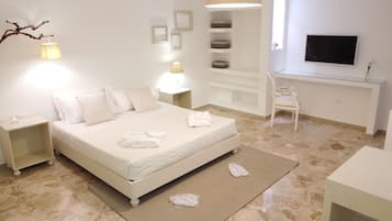 Sengetøy av topp kvalitet, dundyner, memory foam-senger og minibar