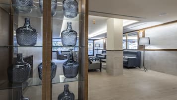 Sala de estar en el lobby