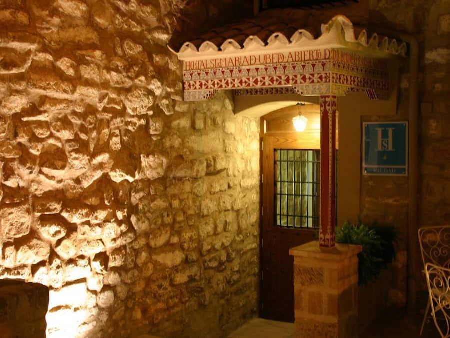 Entrée de l’hébergement