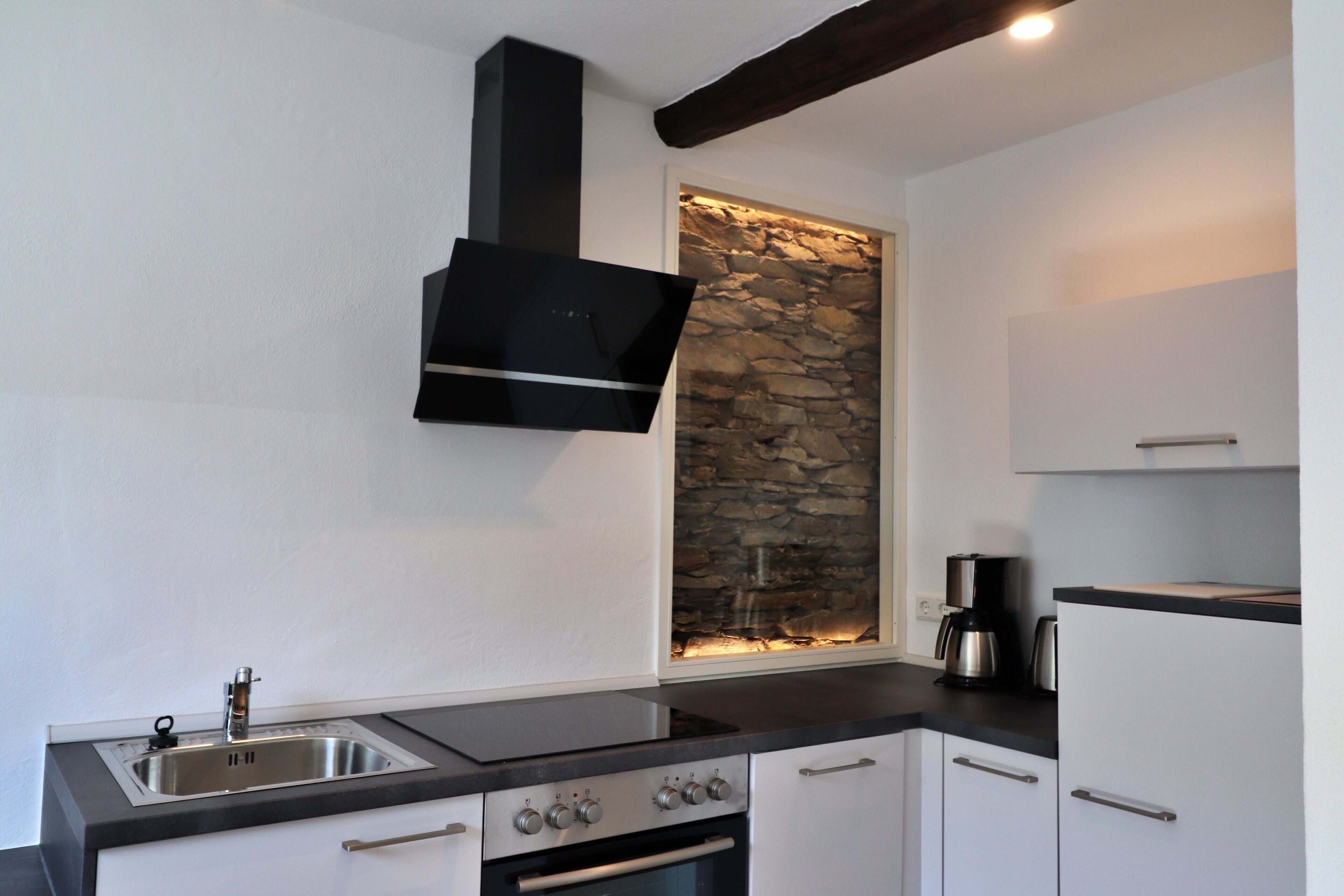 design apartment, ensuite, river view (apartment coraidelstein) | shared kitchen