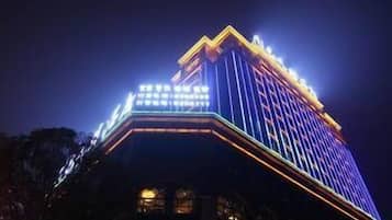 Front of property – evening/night