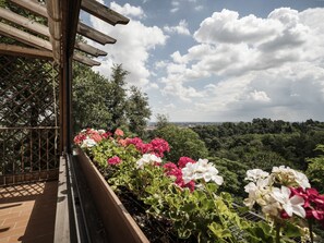 Uitzicht vanuit accommodatie