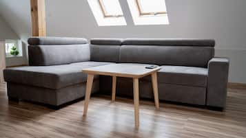 Exclusive-Apartment | 1 Schlafzimmer, schallisolierte Zimmer, Bügeleisen/Bügelbrett