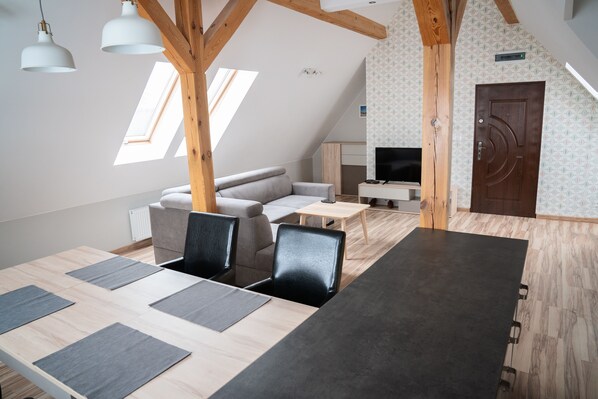 Leilighet – exclusive | 1 soverom, lydisolert, strykejern/-brett og wi-fi (inkludert)