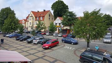 Blick von der Unterkunft