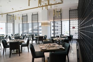 Daily buffet breakfast (QAR 110 per person)