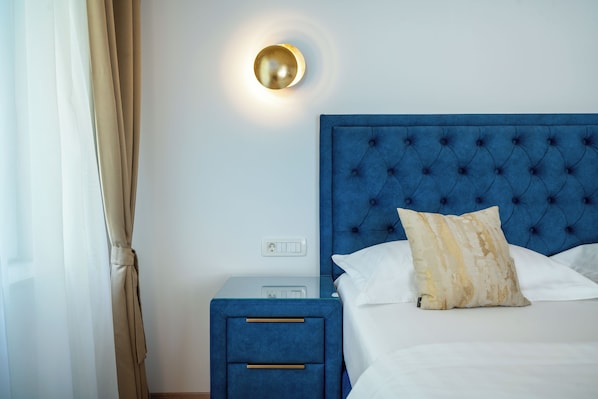 Deluxe-Doppelzimmer, 1 King-Bett | 1 Schlafzimmer, hochwertige Bettwaren, Minibar, Zimmersafe