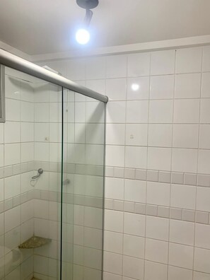 Shower, toilet paper
