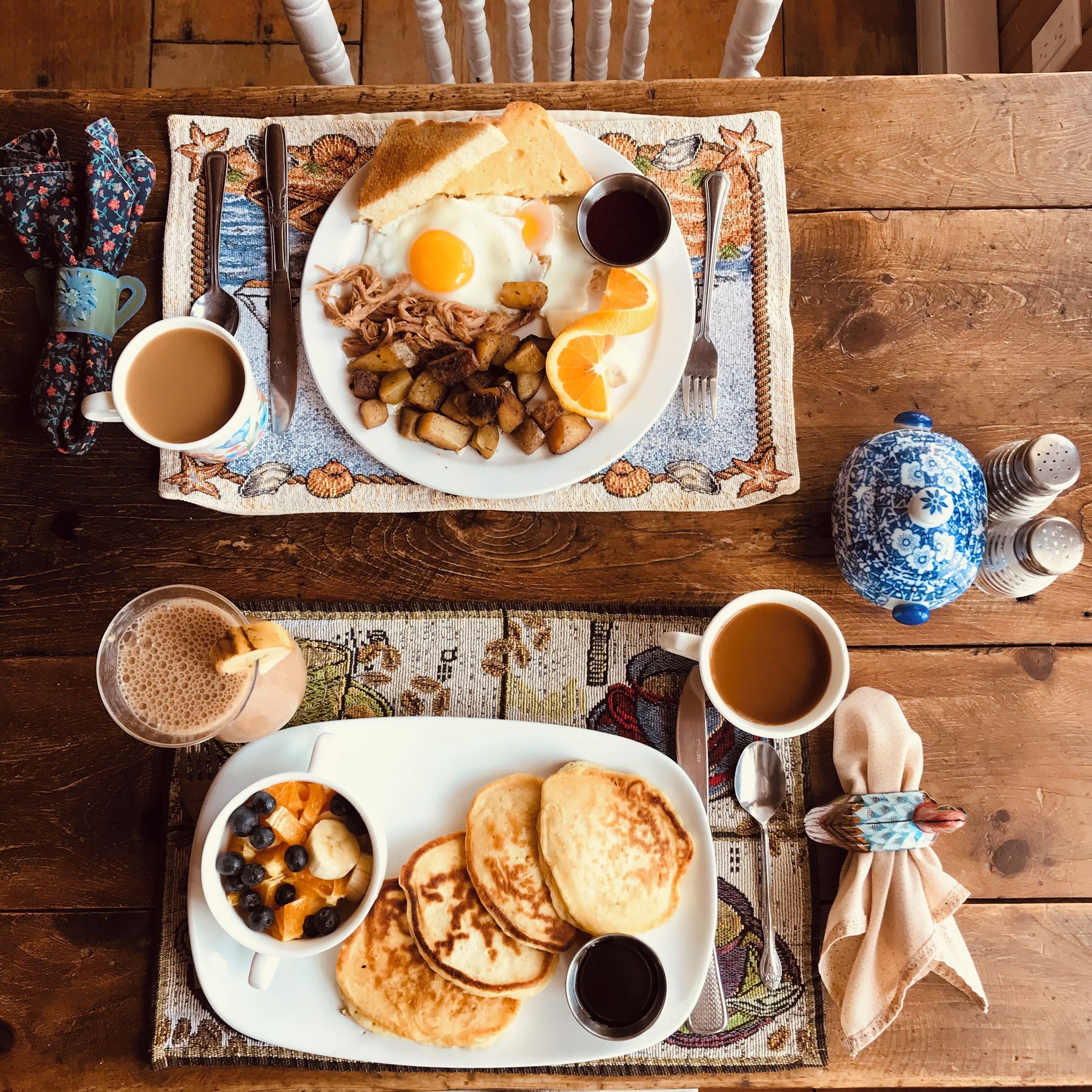 Repas de petit déjeuner