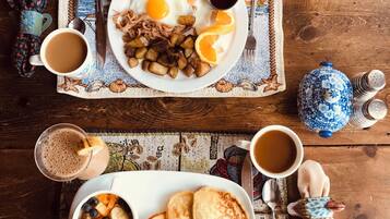 Repas de petit déjeuner