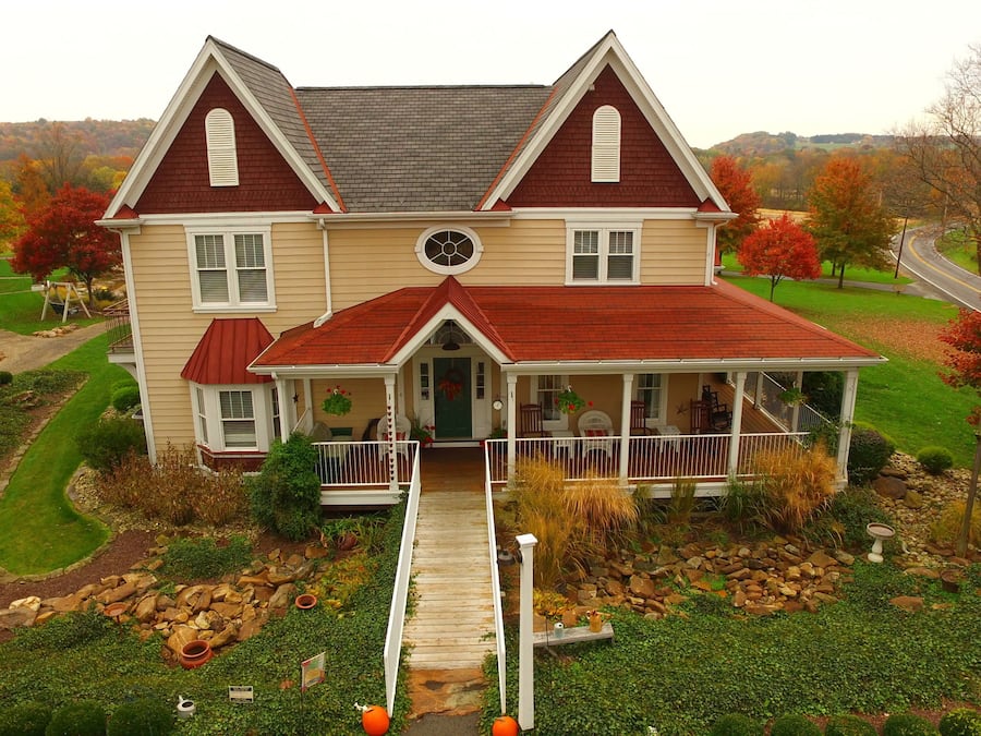 Fachada de la propiedad