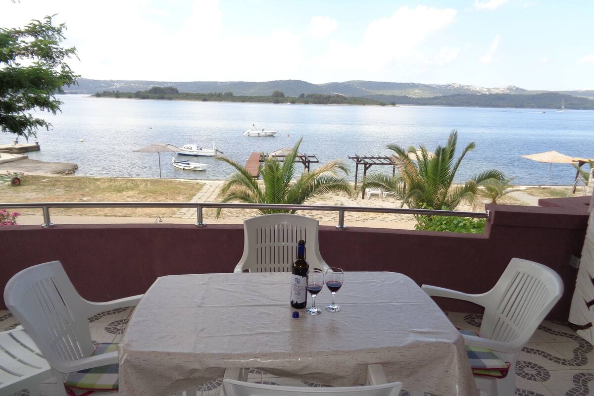 Appartement, 1 chambre, vue sur la mer | Balcon