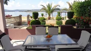 Apartment, 2 Bedrooms, Sea View | Terrace/patio
