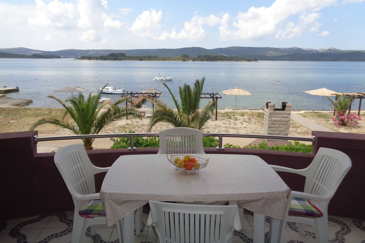 Appartement, 1 chambre, vue sur la mer (2) | Balcon