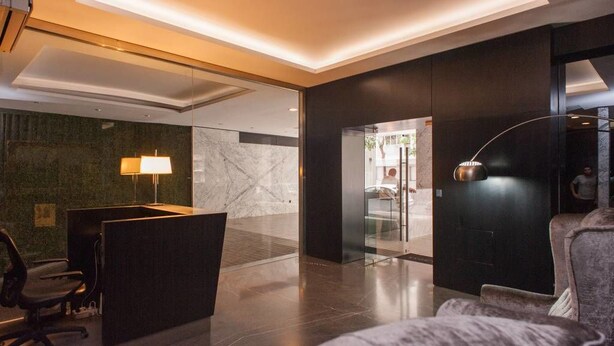 Sitzecke in der Lobby