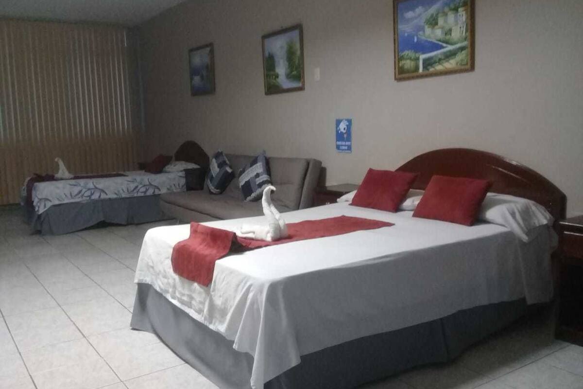 Desk, WiFi (free), bed sheets