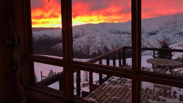 Mountain view - Refugio el embudo hostal wine - Hostel (Lo Barnechea)