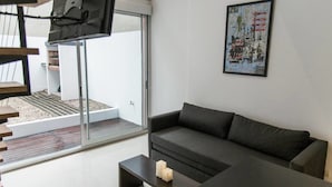 Apartment, 1 Double Bed with Sofa bed | Living area | Flat-screen TV, Netflix - Amazing Loft in Palermo by Sofacama (Buenos Aires)