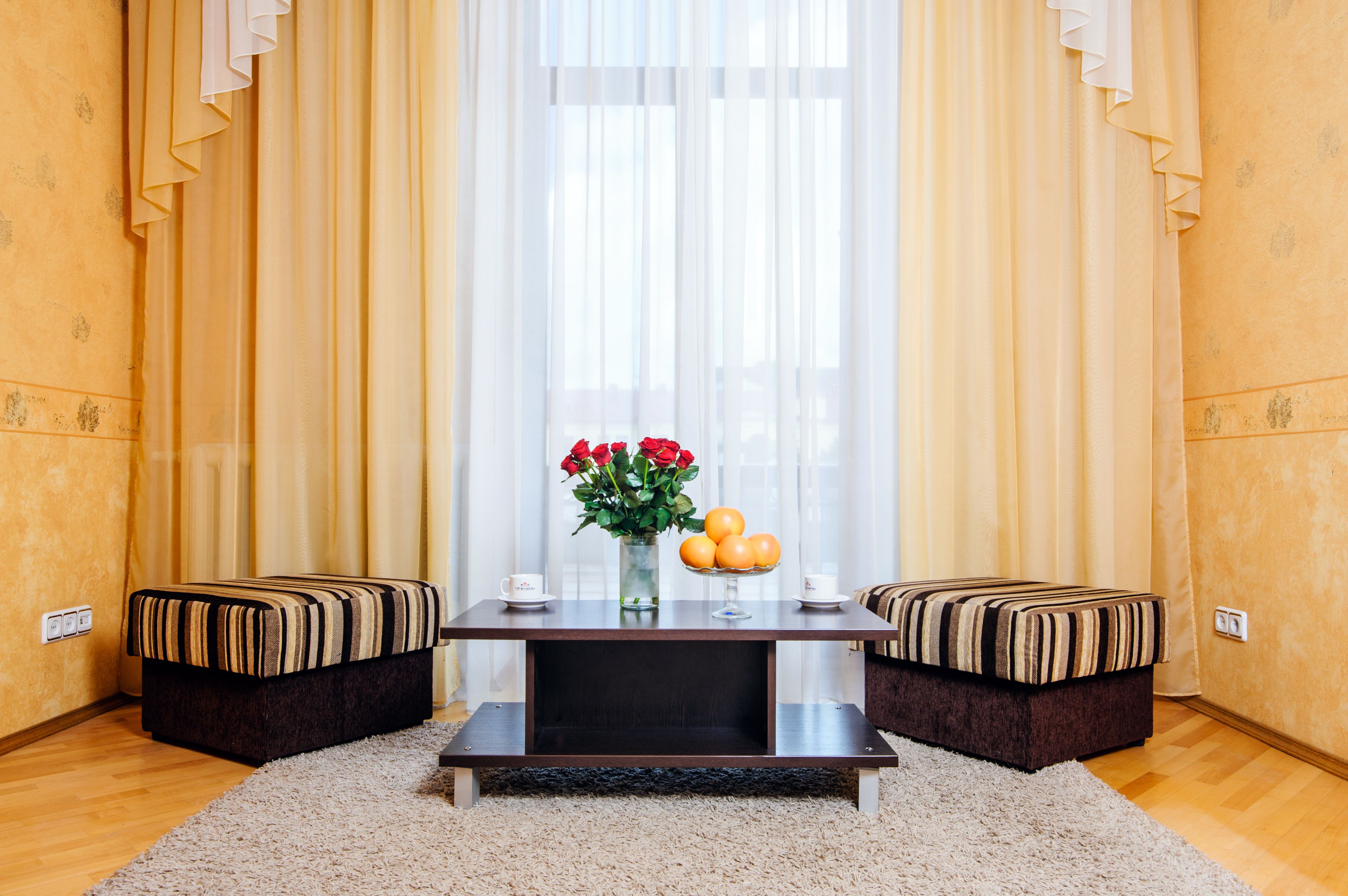 Kondominium Basic, 2 kamar tidur (Lenina 3) | 1 kamar tidur, setrika/meja setrika, dan Wi-Fi gratis