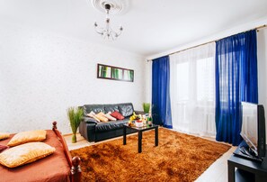 Leilighet – basic, 1 soverom | Strykejern/-brett og wi-fi (inkludert)