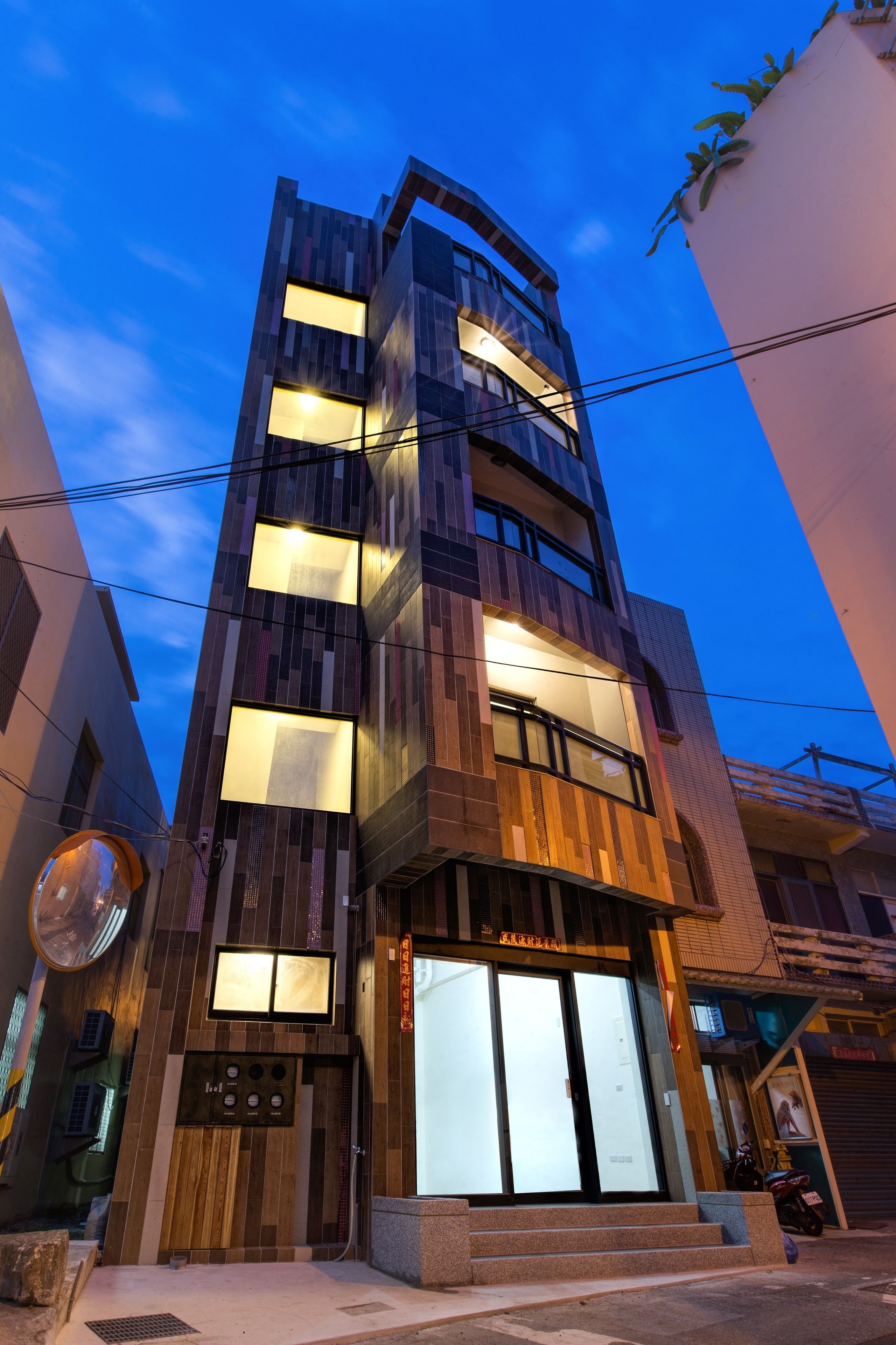 숙박 시설 정면