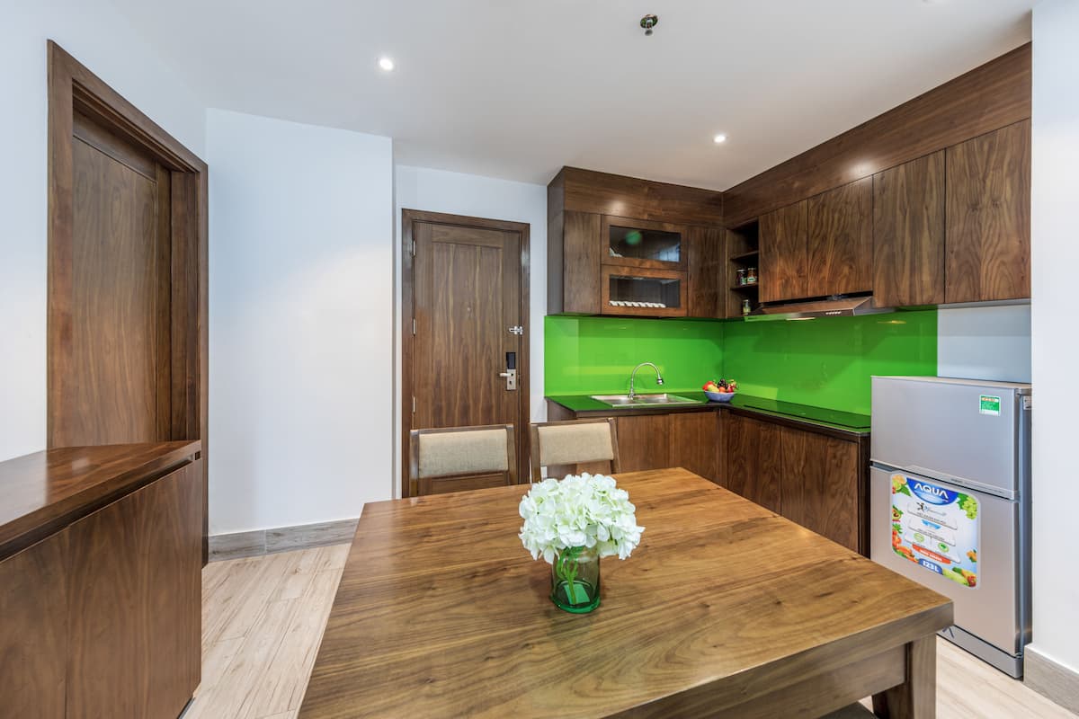 Appartement « Premier », 2 chambres | Coin cuisine privé | Réfrigérateur