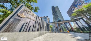 Fachada da propriedade