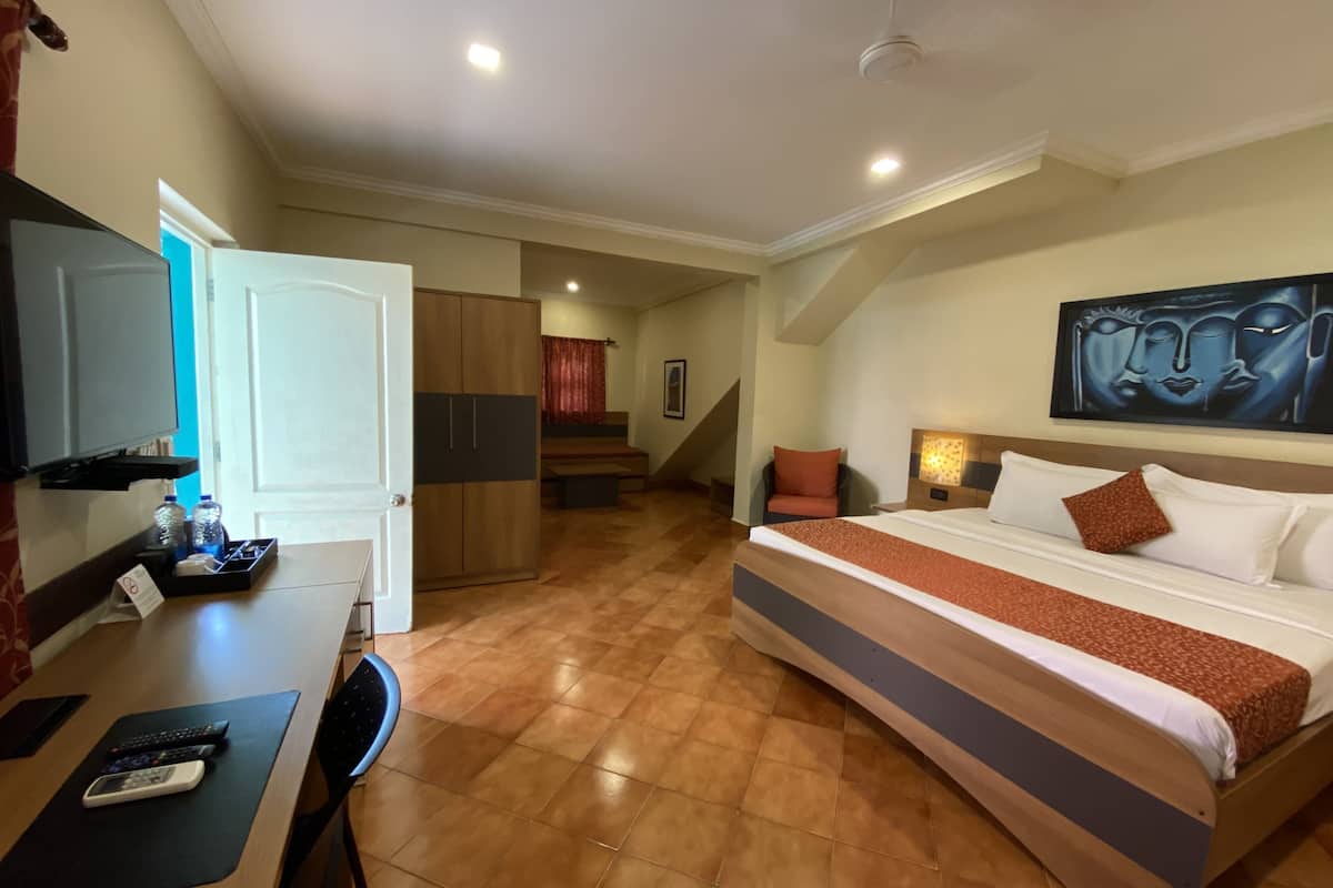 superior room, garden view | in-room safe, free wifi, bed sheets