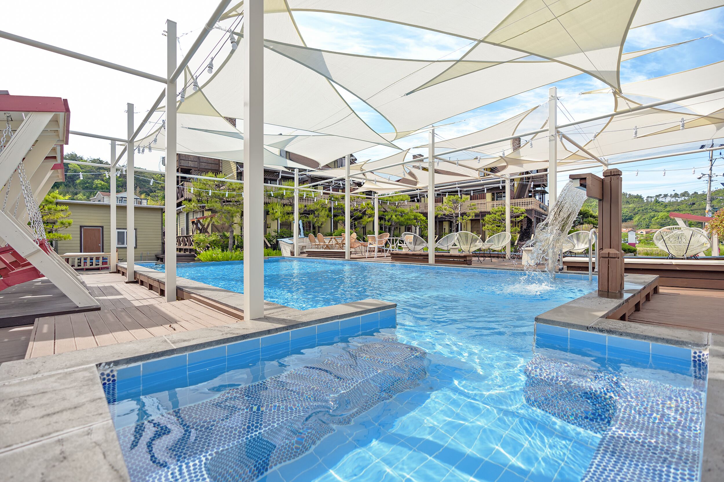 Fassade der Unterkunft