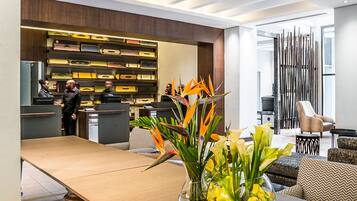 Sala de estar en el lobby