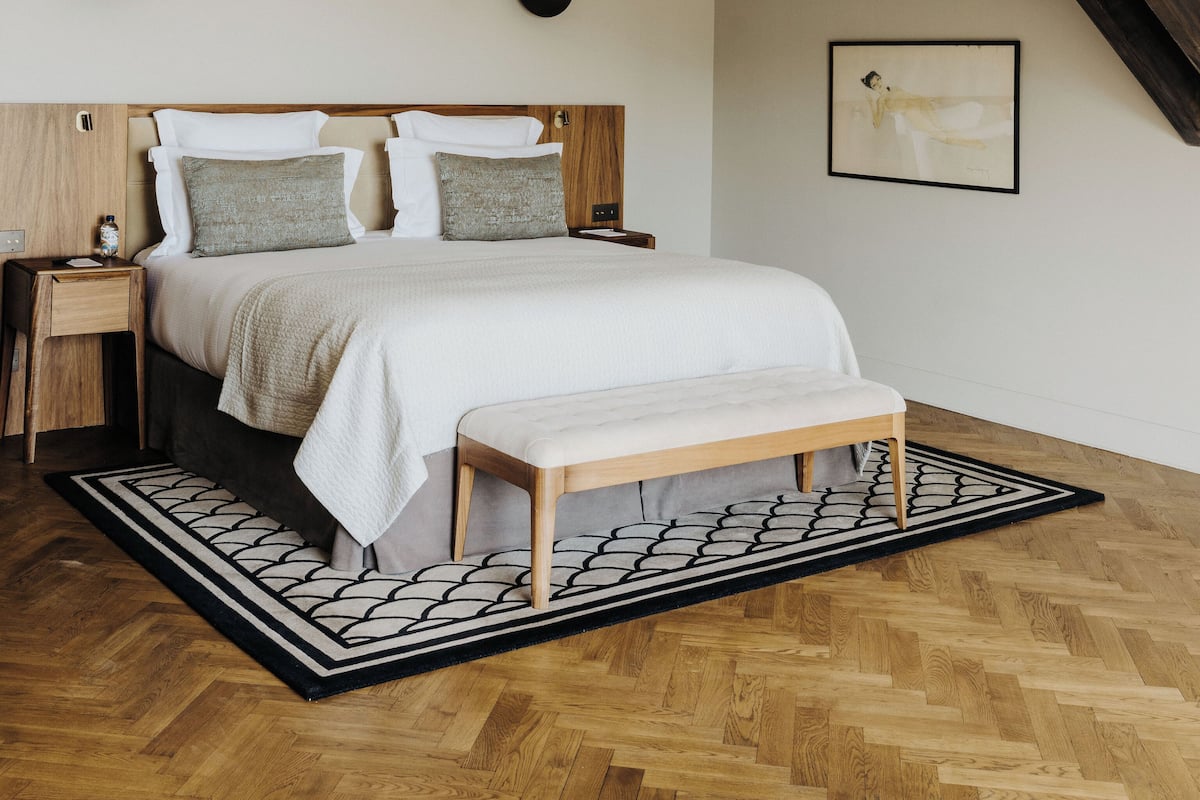 Penthouse, vue mer (Edith) | Literie de qualité supérieure, surmatelas
