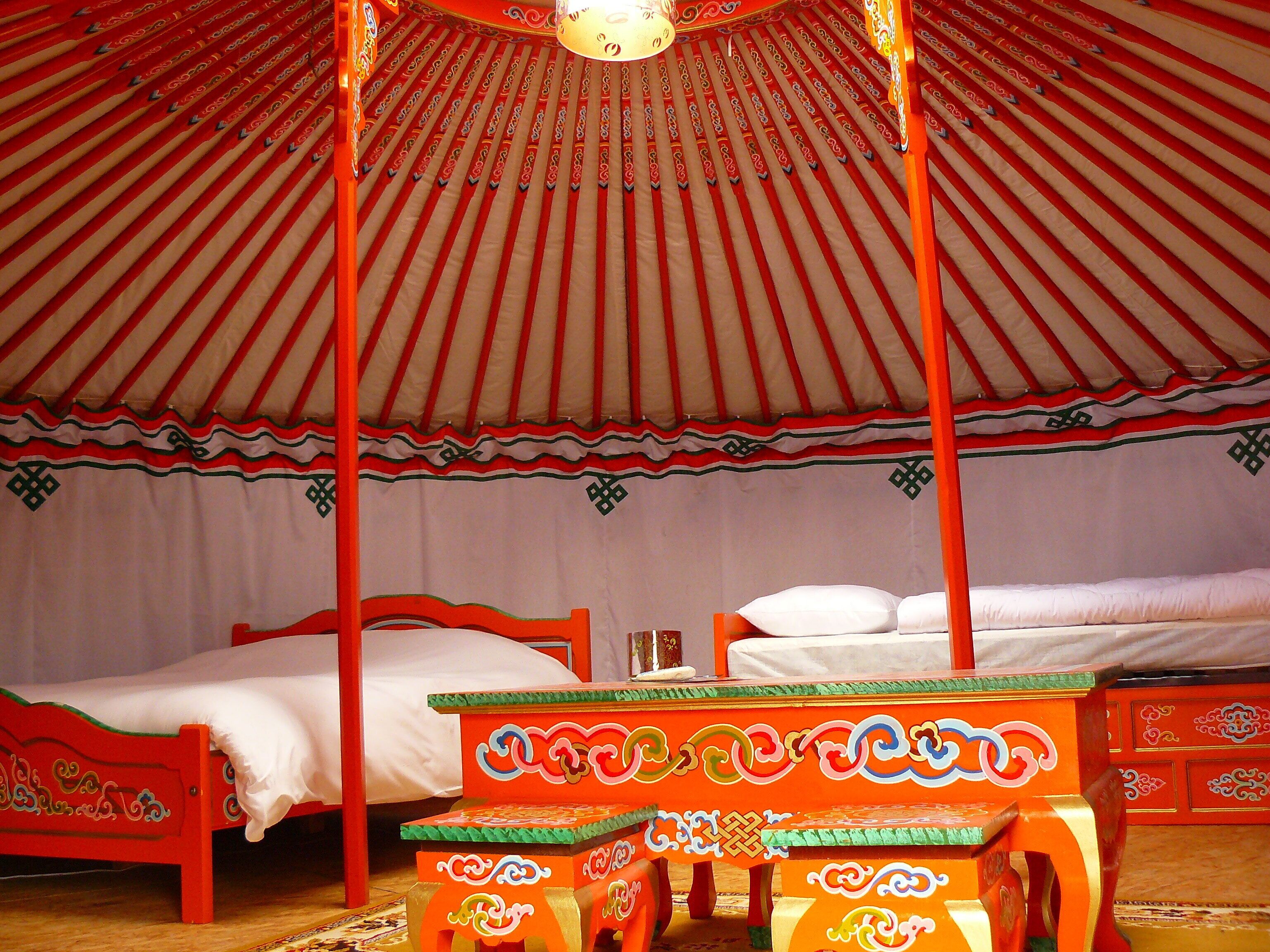 Deluxe Tent, Non Smoking, Park View (Yurt) | Premium bedding, memory foam beds, individually decorated