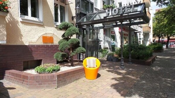 Voorkant van accommodatie