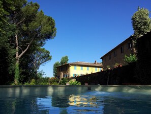 Seasonal outdoor pool
