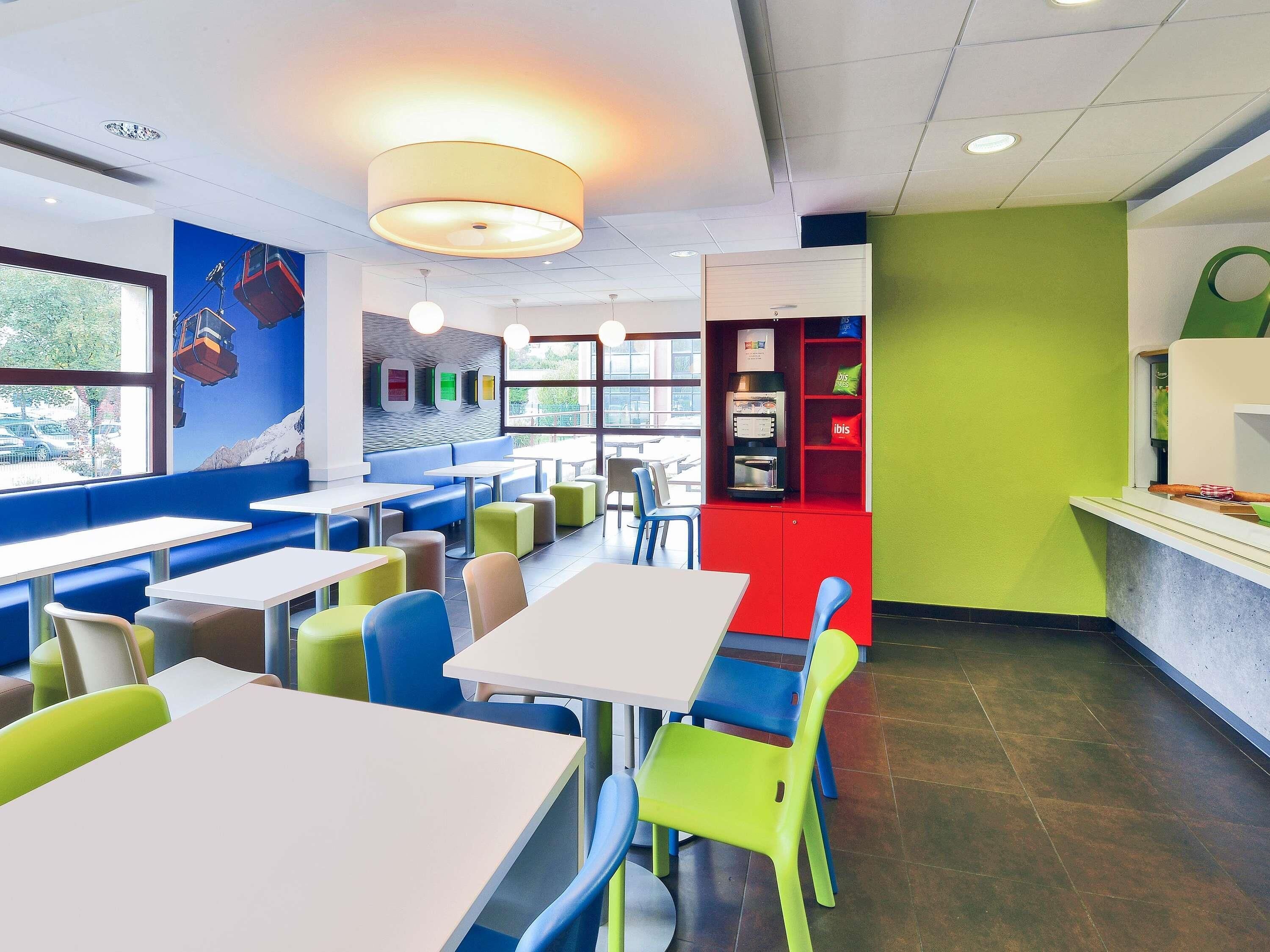 Daily self-serve breakfast (EUR 9.9 per person)