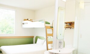 Desk, soundproofing, iron/ironing board, free WiFi