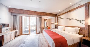 ห้องซูพีเรีย | โต๊ะทำงาน, ผ้าม่านกันแสง, Wi-Fi ฟรี, ผ้าปูที่นอน