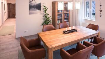 Deluxe appartement, en-suite badkamer | 1 slaapkamer