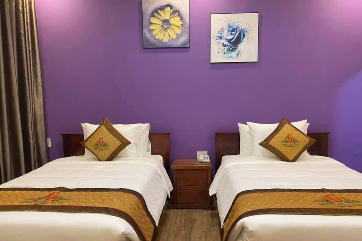 Camera Deluxe con 2 letti singoli, 1 camera da letto, balcone | Una cassaforte in camera, una scrivania, postazione laptop