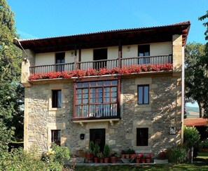 Entrada de la propiedad
