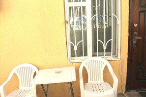 Entrada al alojamiento
