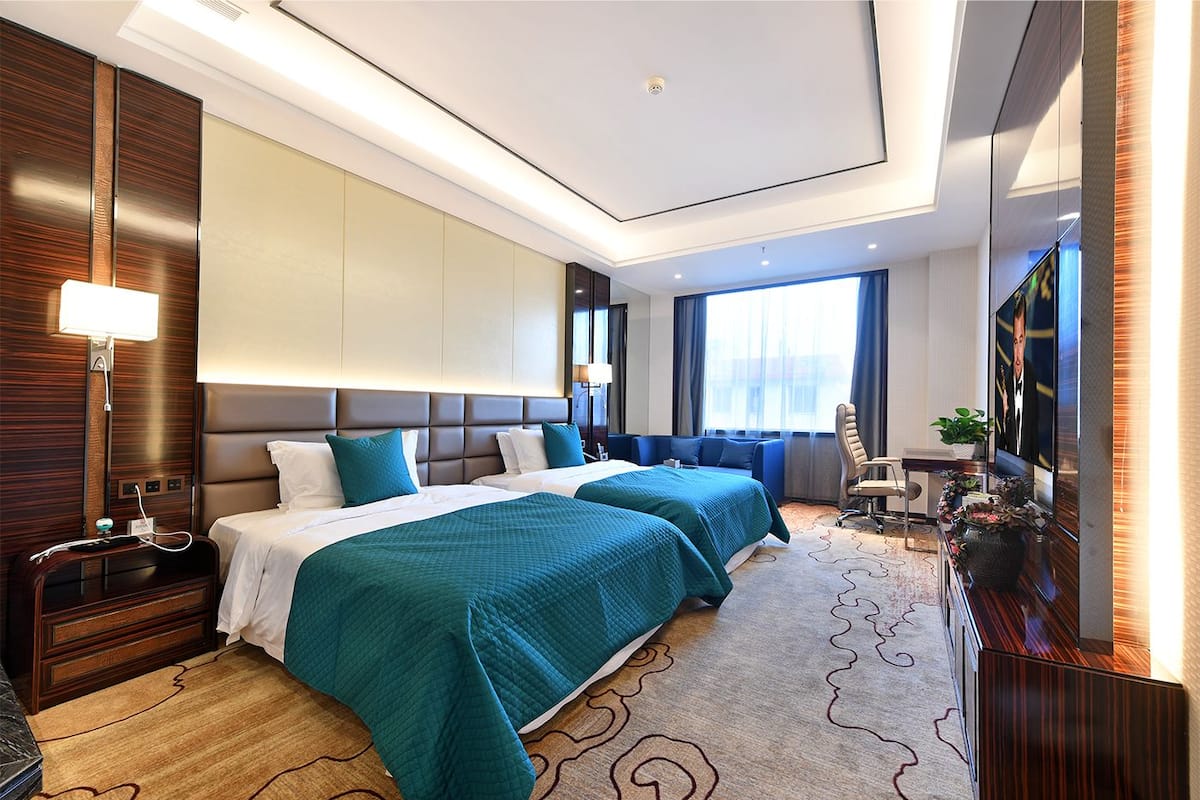 Kamar Twin Bisnis | Meja kerja dan Wi-Fi gratis