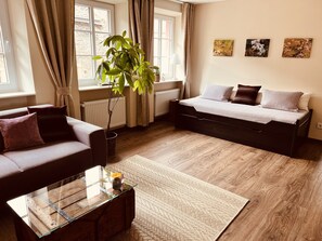 Departamento superior, baño privado | Lounge